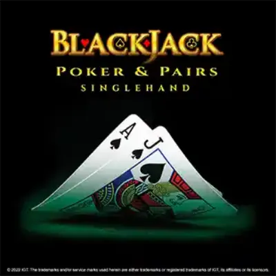 Blackjack Poker & Pairs Single Hand